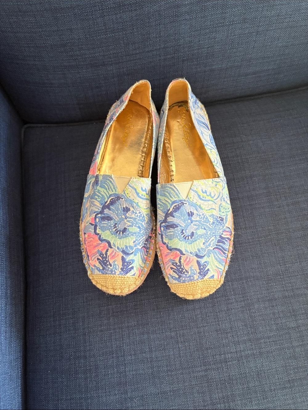 Lilly Pulitzer Floral Espadrille Slip-On Women's Shoes - Multicolor